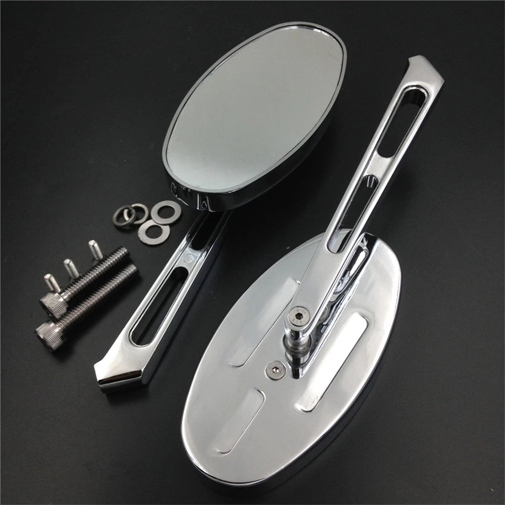 Alloy Rearview Running Custom Mirror for Harley Softail FatBoy