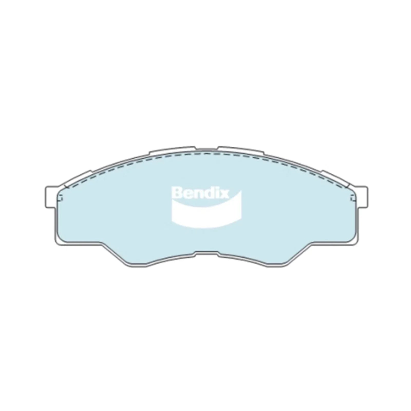 4WD Front Disc Brake Pad Set for Hilux (2005–2008)