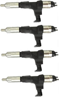 4X Fuel Injector 095000-6363 8-97609788-6 for Isuzu 4HK1 6HK1 (2000–2023)