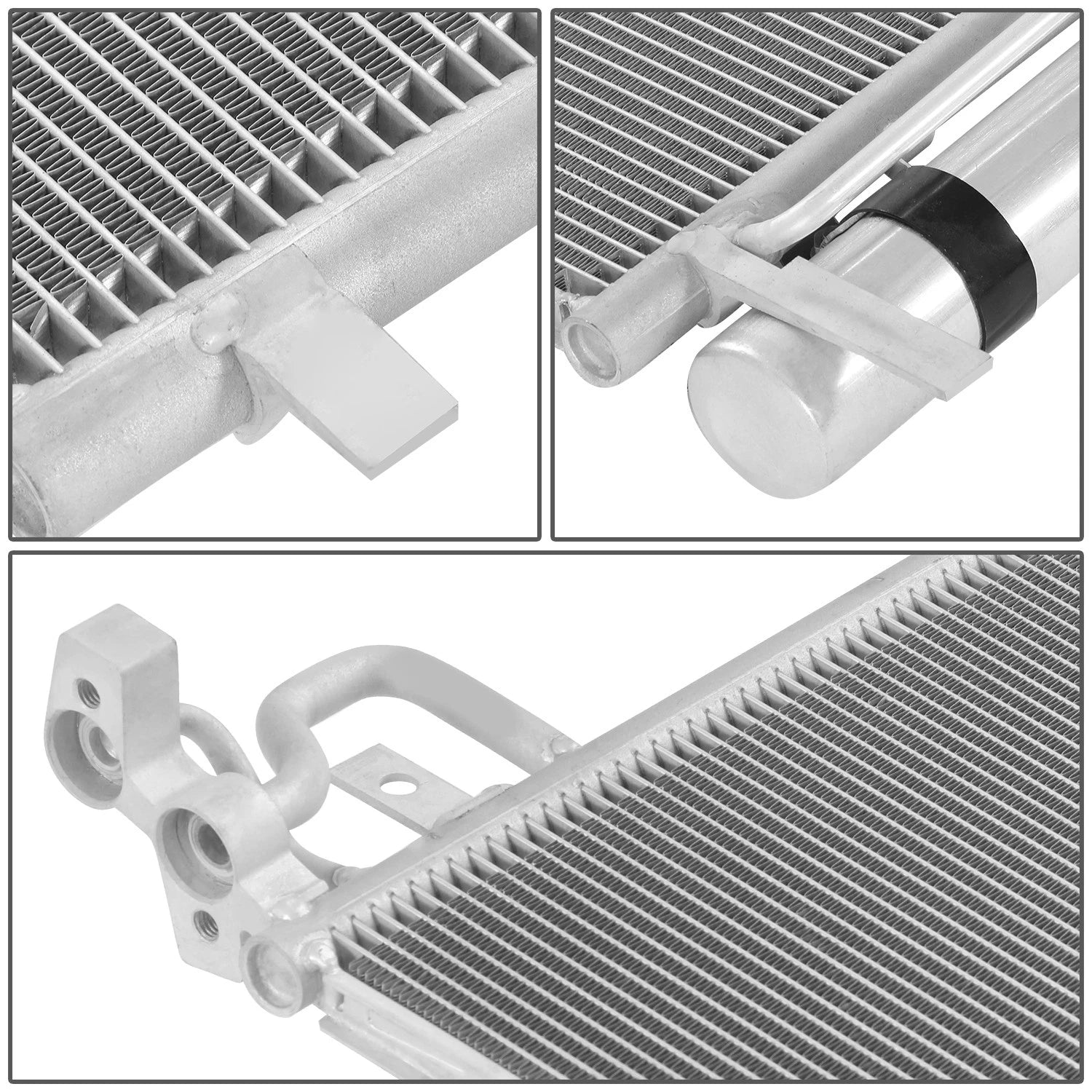A/C Condenser for Ford Fusion Lincoln MKZ (2017–2020) OE Style Aluminum