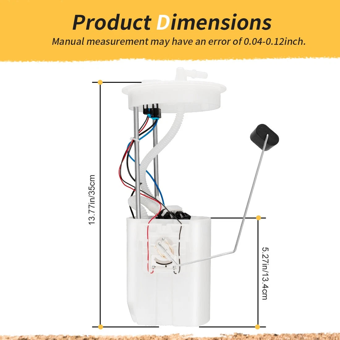 Fuel Pump Assembly for Club Car Onward, Tempo (EFI) (2017–2023) 105043401
