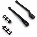 Black Heel Toe Shift Levers w/ Shifter Peg for Harley Trike Tri Glide (2014–2023)
