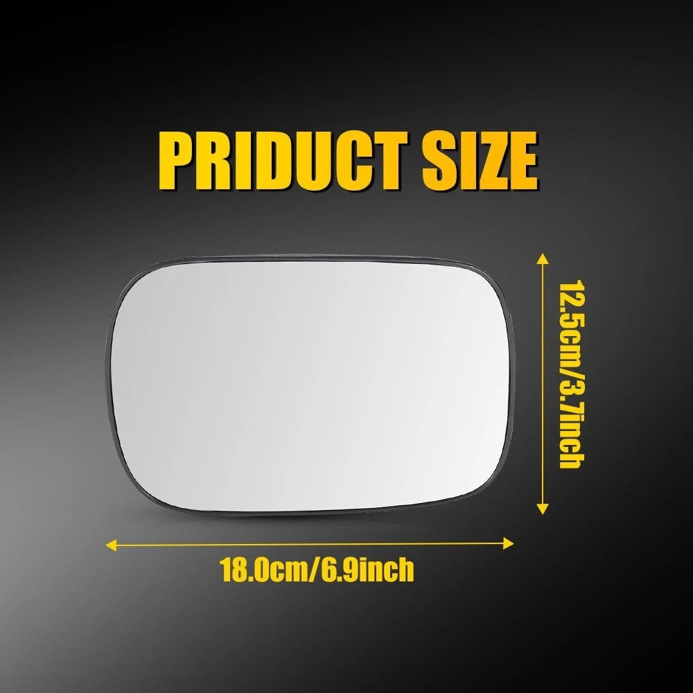 Passenger Side Heated Mirror Glass for Volvo XC70 XC90 (2003–2006)
