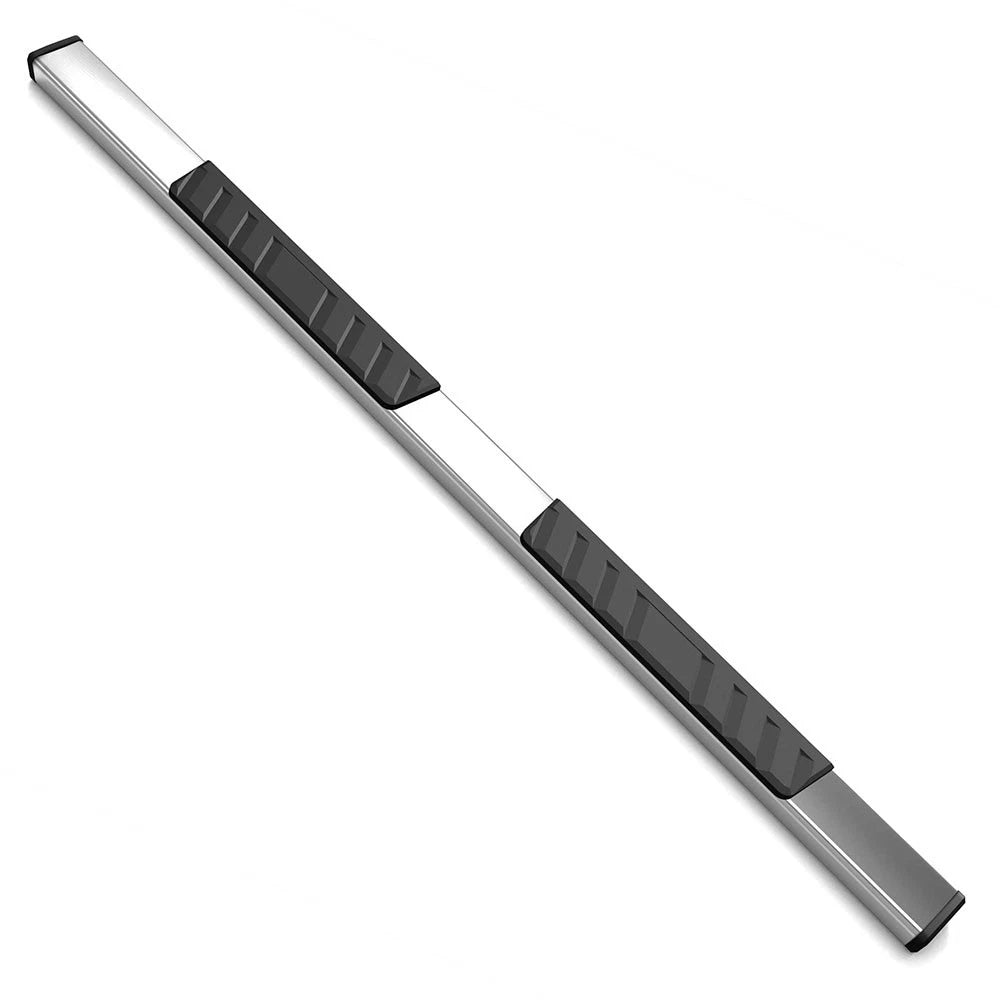 Step Nerf Bar 4in Polished Trapezoidal with 2 Pads for Dodge Ram (2009–2019)