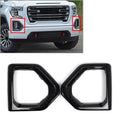 Front Bumper Fog Light Bezel Cover for GMC Sierra 1500 (2014-2023)