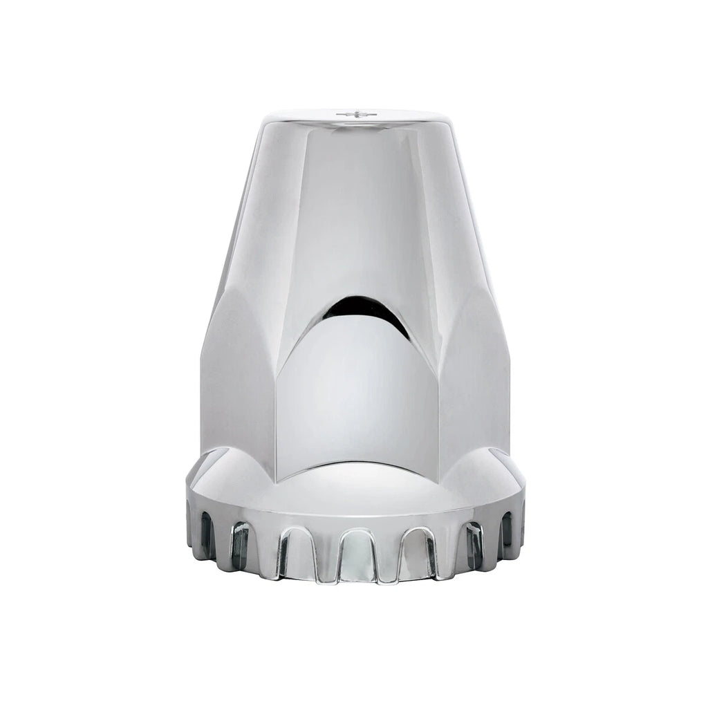 Chrome Semi Truck Front Rear Axle Covers with Hubcaps and Lug Nuts for 33mm