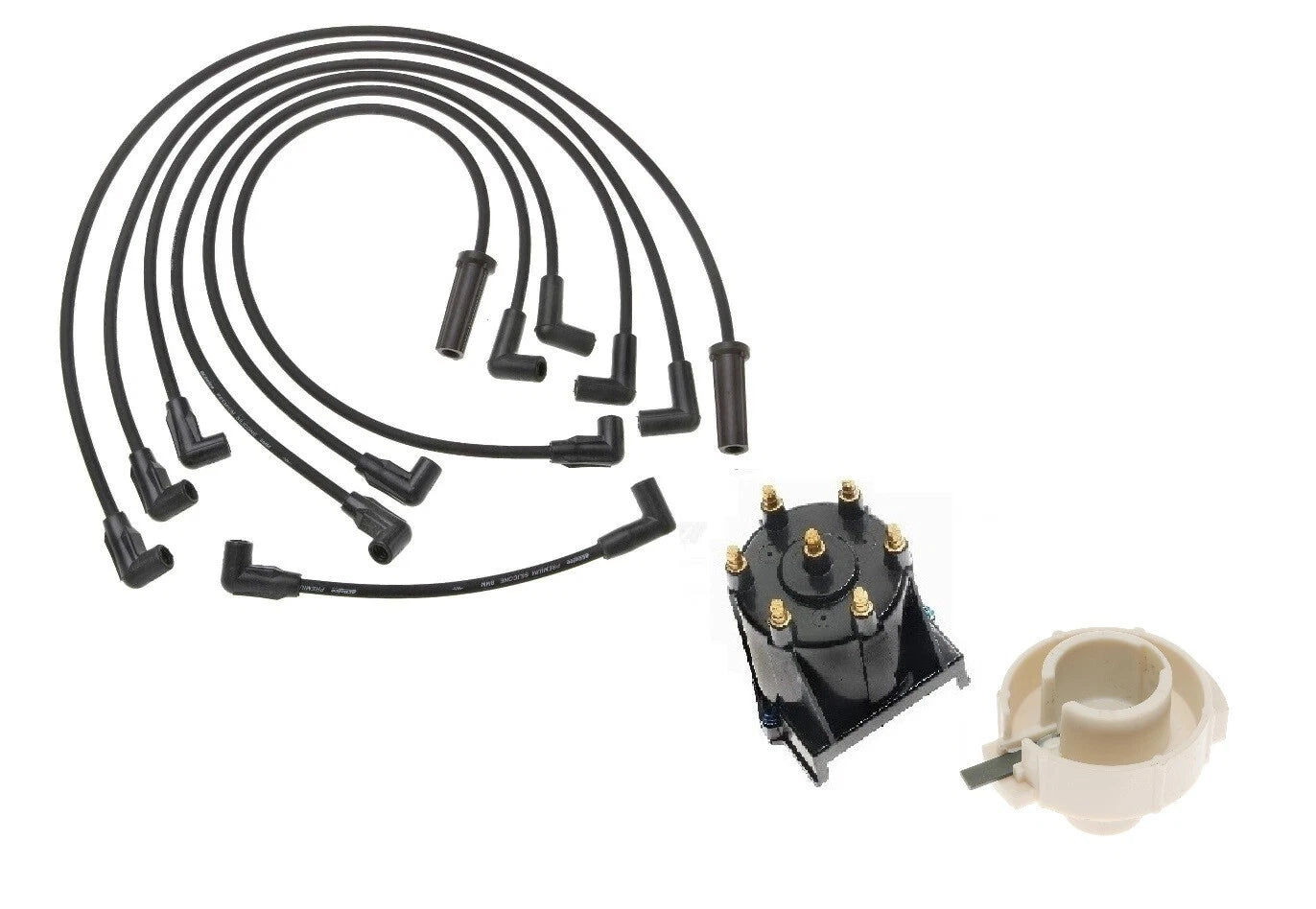 Pro Ign Wire Set & Distributor Cap Rotor Kit for Chevy GMC V10 V1500 V6 (1990–1995)