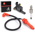 Ignition Coil with Wire Cap & Spark Plug for Polaris Ranger 570 RZR 570 ACE 570 (2015–2021)