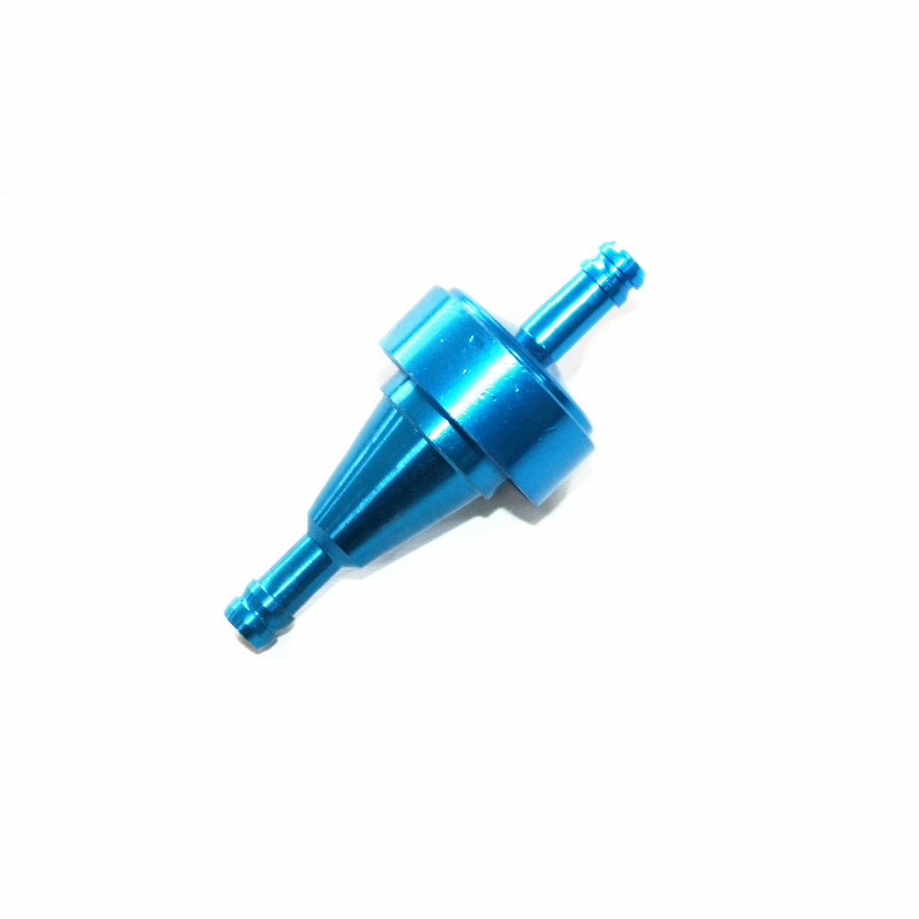 6mm Alloy Blue Petrol Fuel Filter Cleaner for Quad Dirt Bike ATV