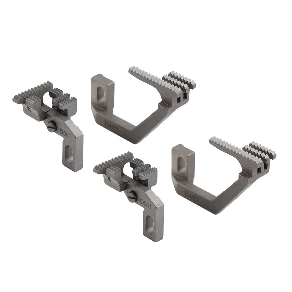 Set of 1 Feed Dog H497 D581 for SIRUBA 757-516M2 Overlock Sewing Machine