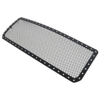 Upper Steel Rivet Black Mesh Grille Insert for GMC Sierra 2500/3500 (2015–2019)