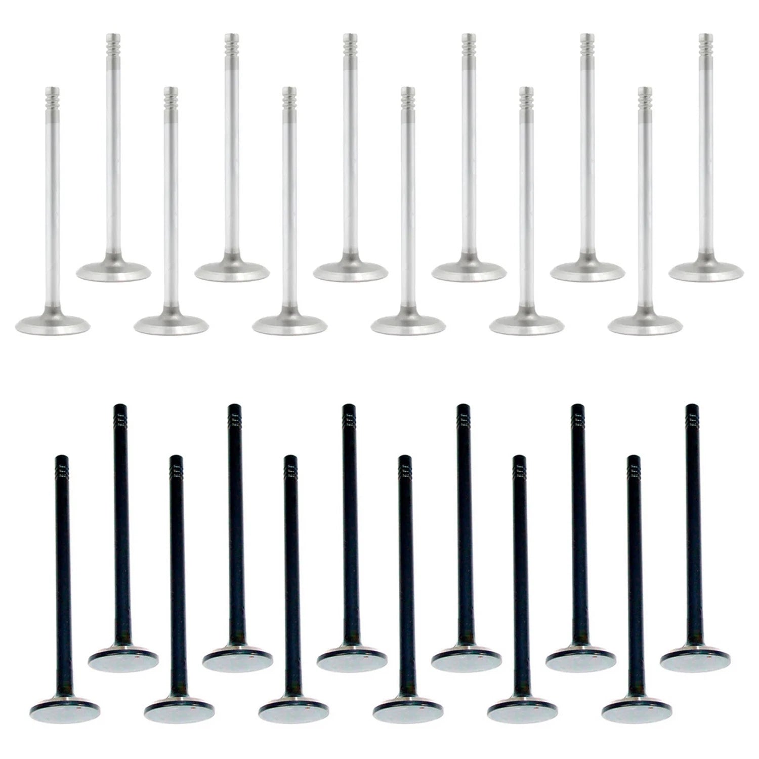 Set of 24 Intake & Exhaust Valves for Dodge Challenger Charger Concorde V6
