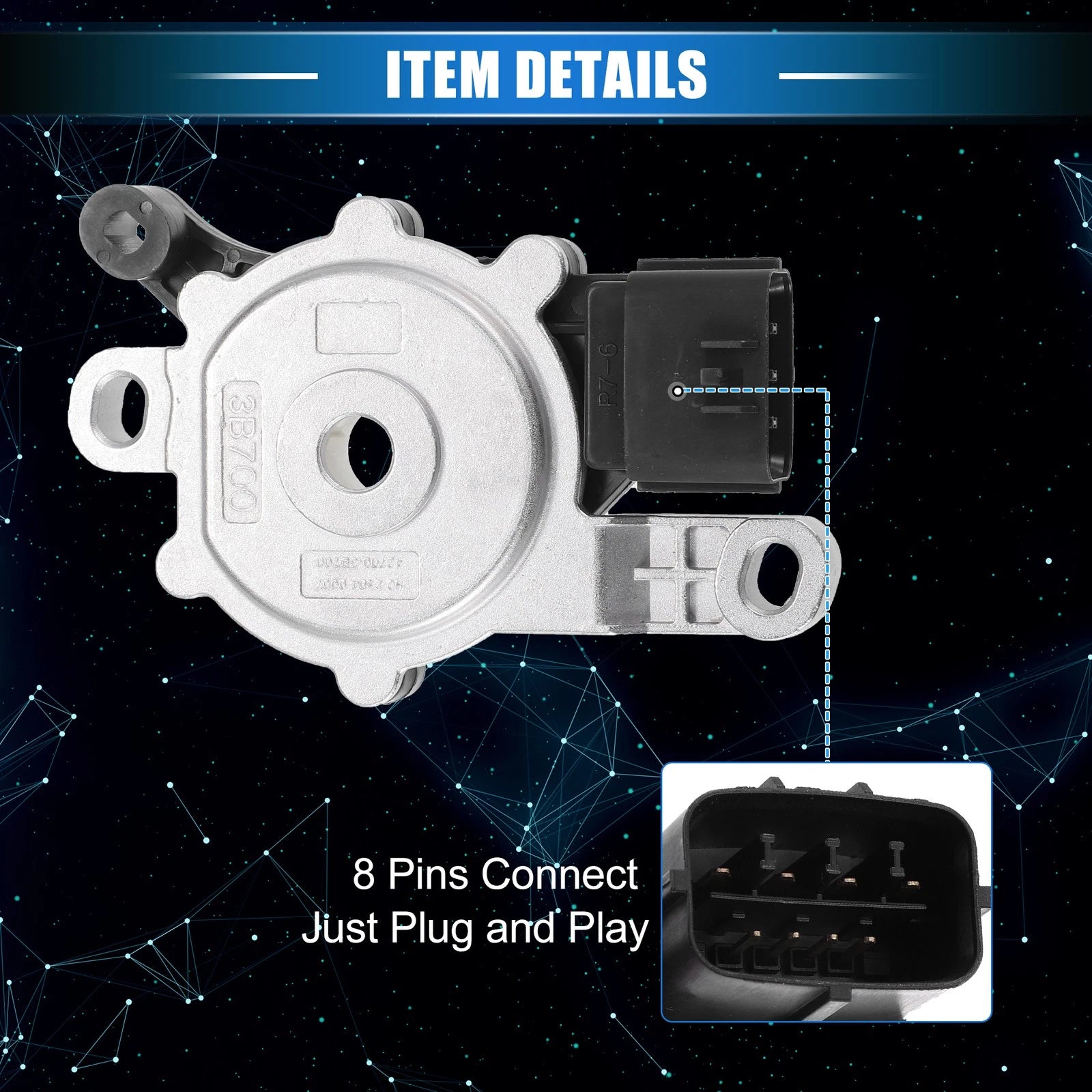 Transmission Range Sensor Neutral Safety Switch for Kia Forte (2010–2018)