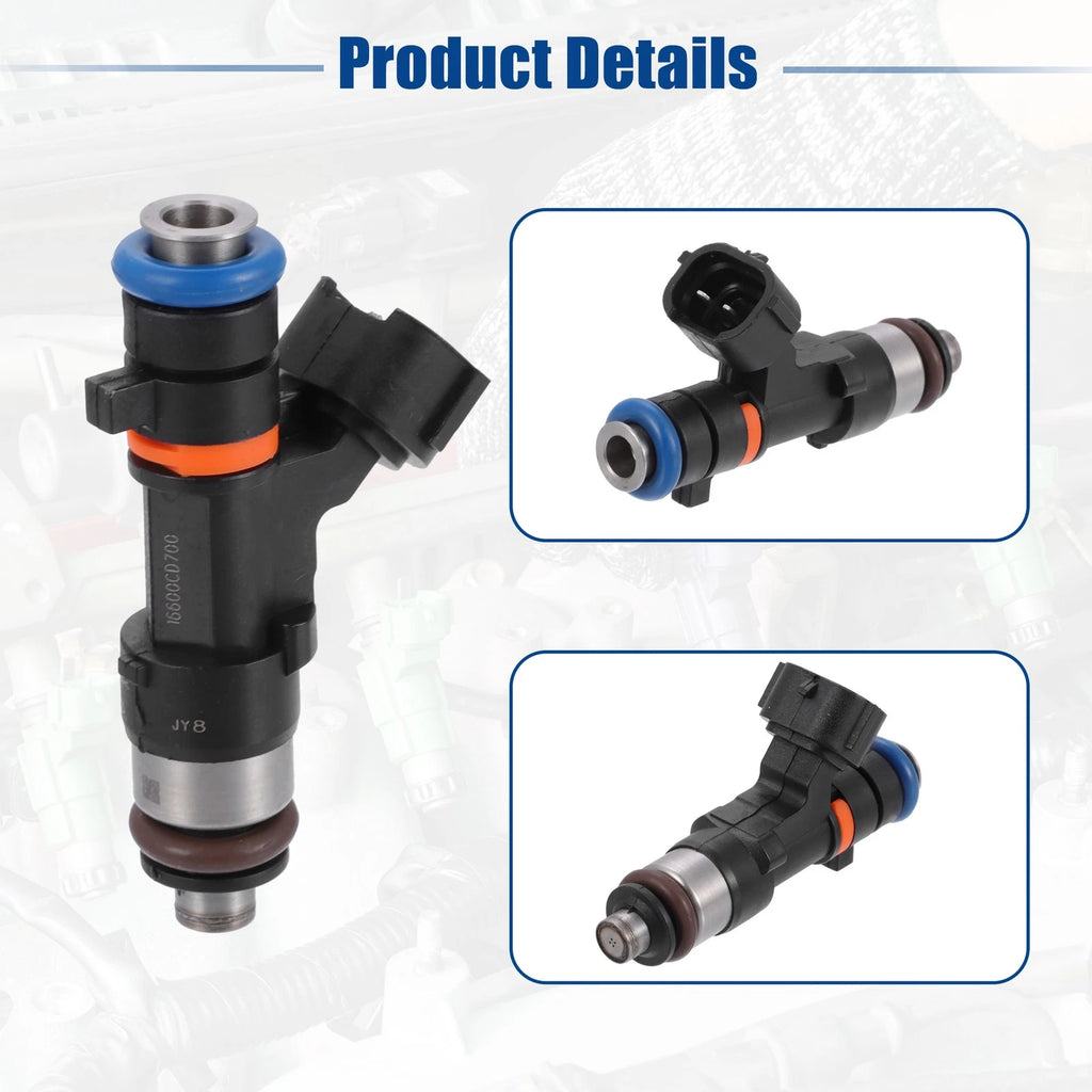 6X Fuel Injector Nozzle for Nissan 350Z 3.5L (2002–2009) 16600-CD700