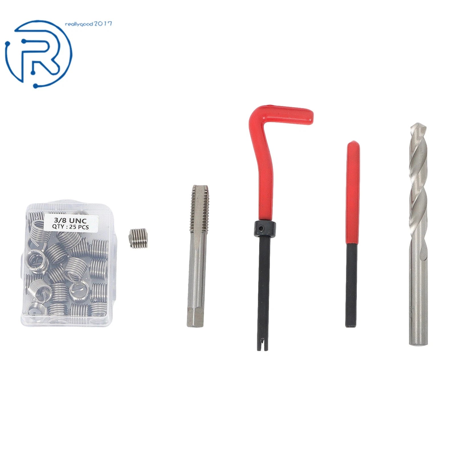 261-Piece Helicoil Thread Repair Kit for Automotive Applications