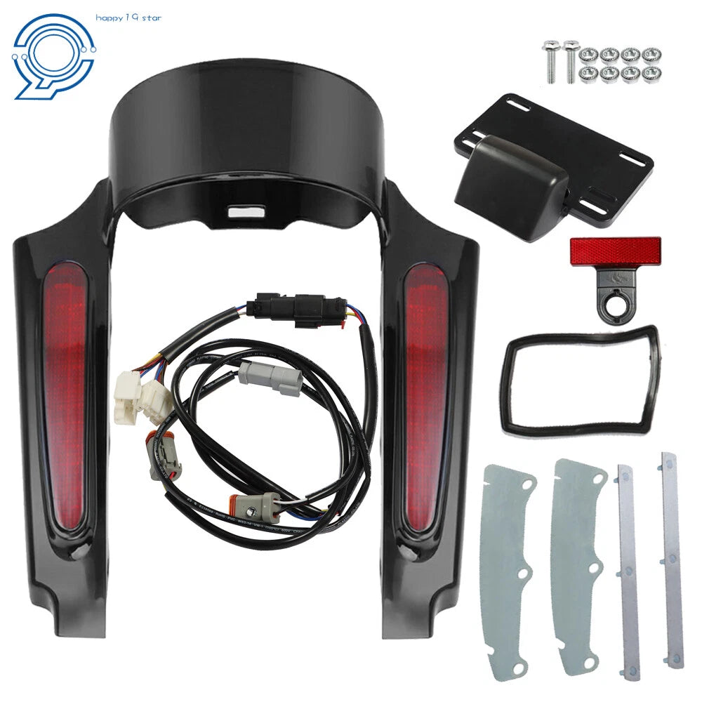 Rear Fender Fascia with LED Light for Touring Road Glide King (2009–2013)