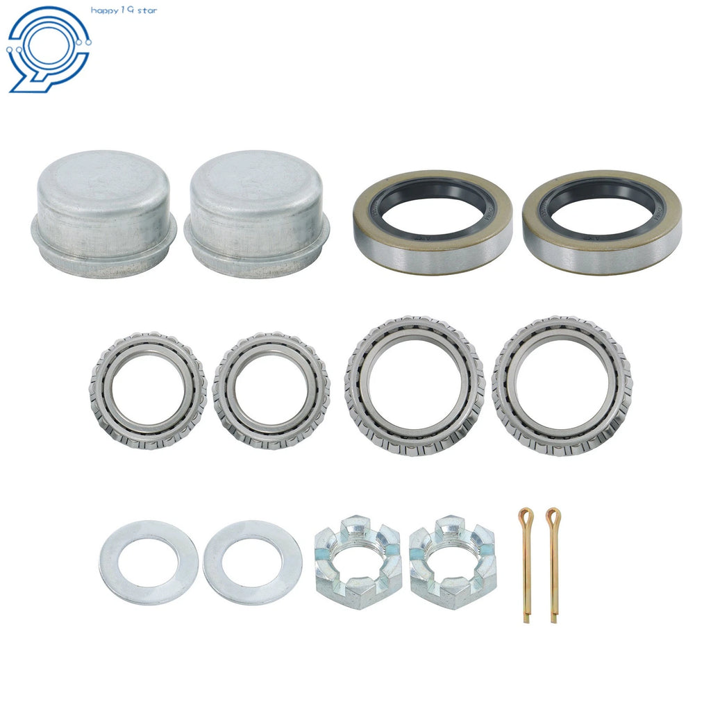 Trailer Hub Kit with Bearings for 5 on 4.5" Trailers (11")