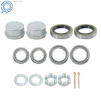 Trailer Hub Kit with Bearings for 5 on 4.5" Trailers (11")