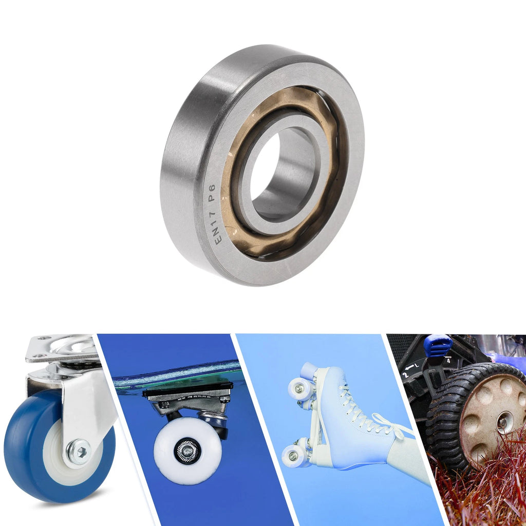Deep Groove Ball Bearings 17x44x11mm for Scooter Skateboard (N/A)