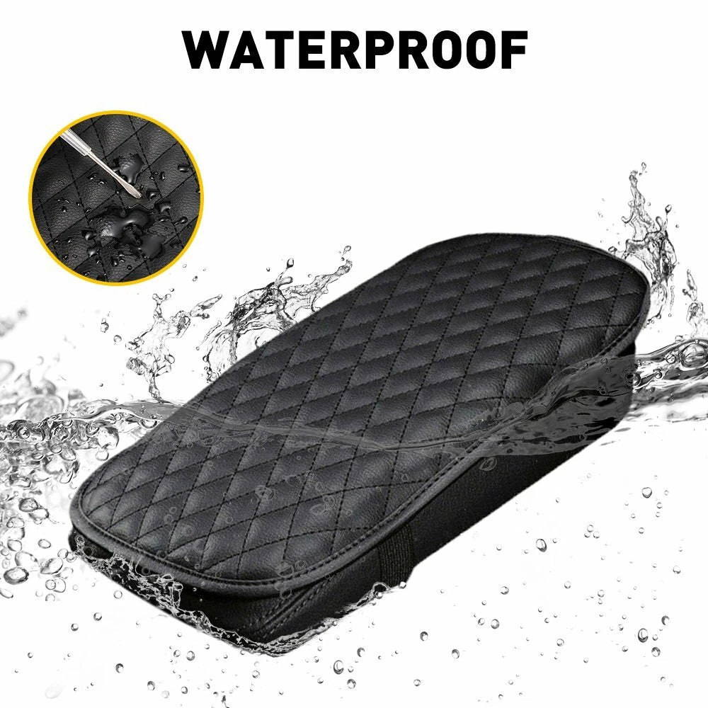 Armrest Pad Cover for Universal Car Auto Console (Fits Most Models)