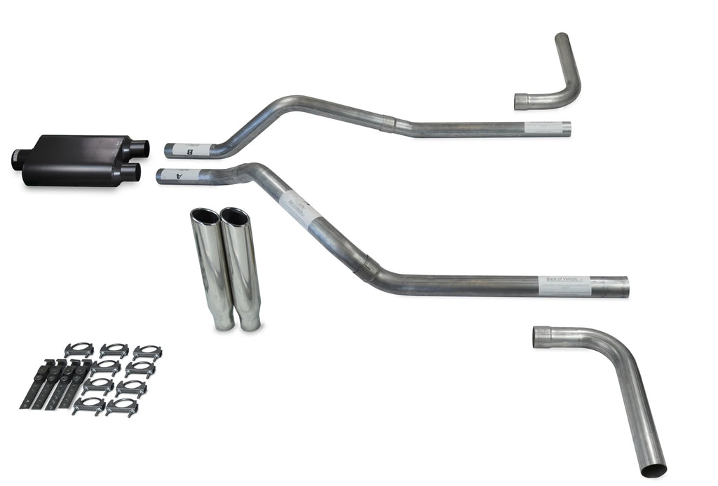 Dual Exhaust Kit for GMC Jimmy (1995–1999) 2.5" Side Exit
