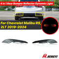 Rear Bumper Reflector Tail Brake Signal Light for Chevy Malibu (2019–2024)