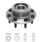 Wheel Hubs for Dodge Ram 2500 (2000–2002) Front LH RH 8 Lug w/ Bearing
