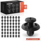 50x Nylon Bumper Hood Fender Splash Guard Clips for Honda 