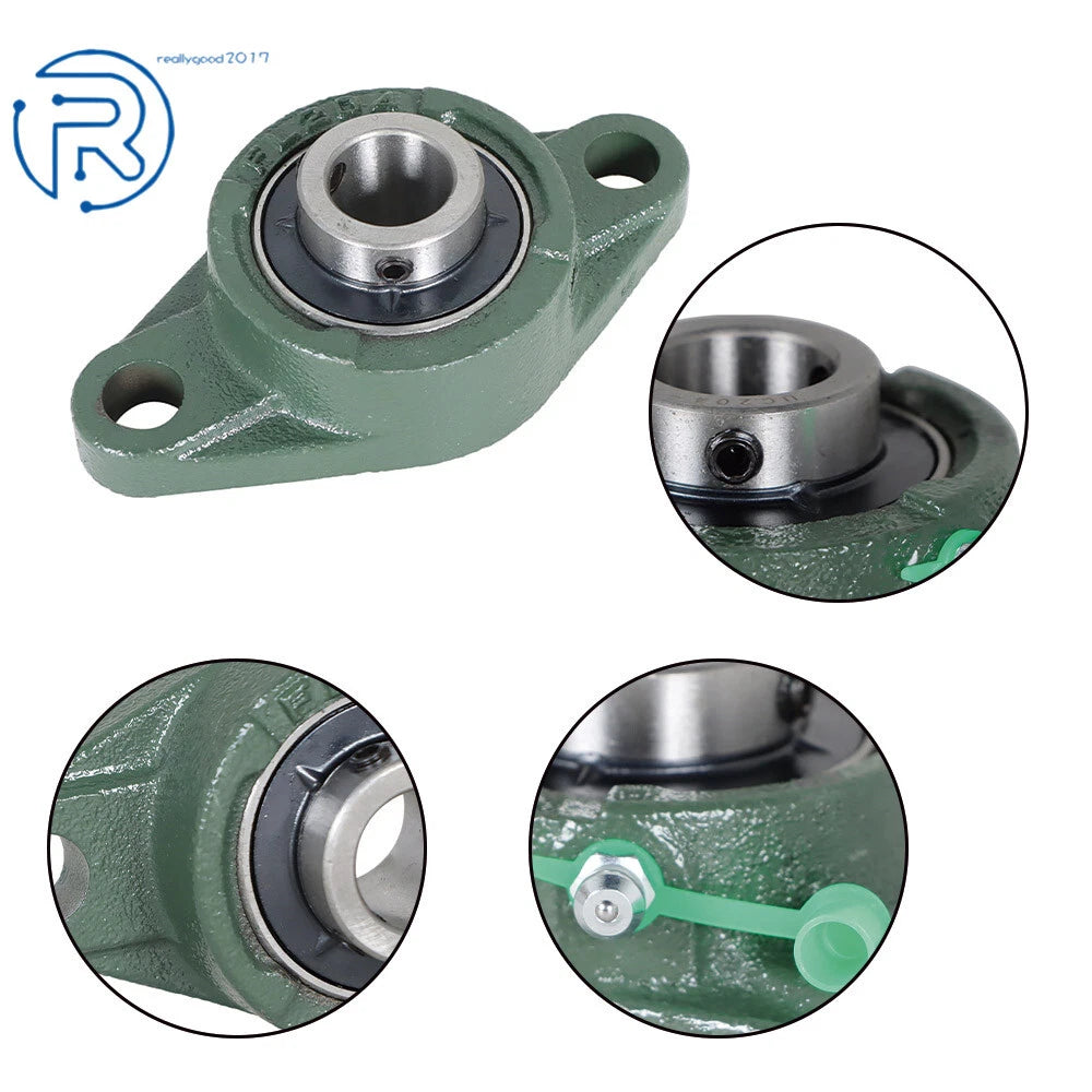 Set of 4 Pillow Block Bearings for UCFL204 (3/4" Bore)