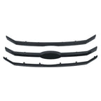 Set of 3 Black Front Upper Grille Bar Inserts for Ford Flex (2009â2012)