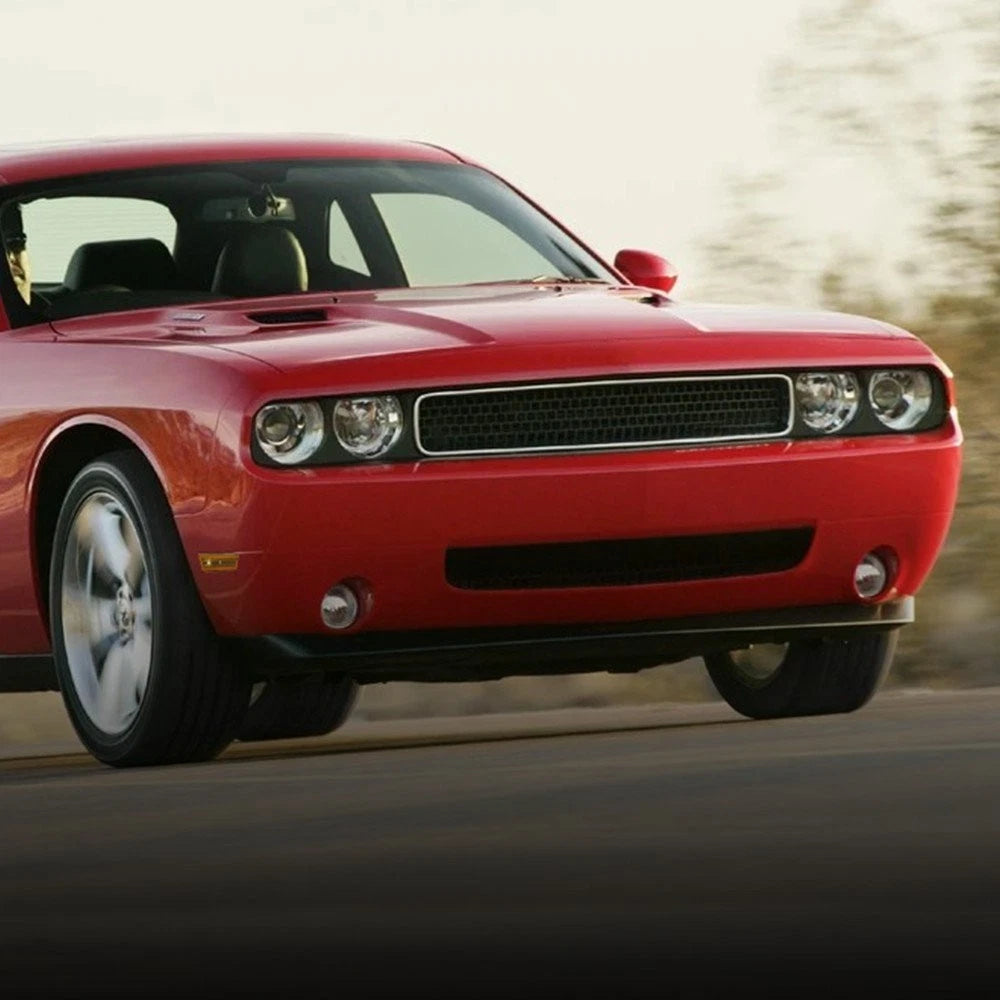 2X Amber Lens Front Bumper Side Marker Lights for Dodge Challenger (2008–2014)