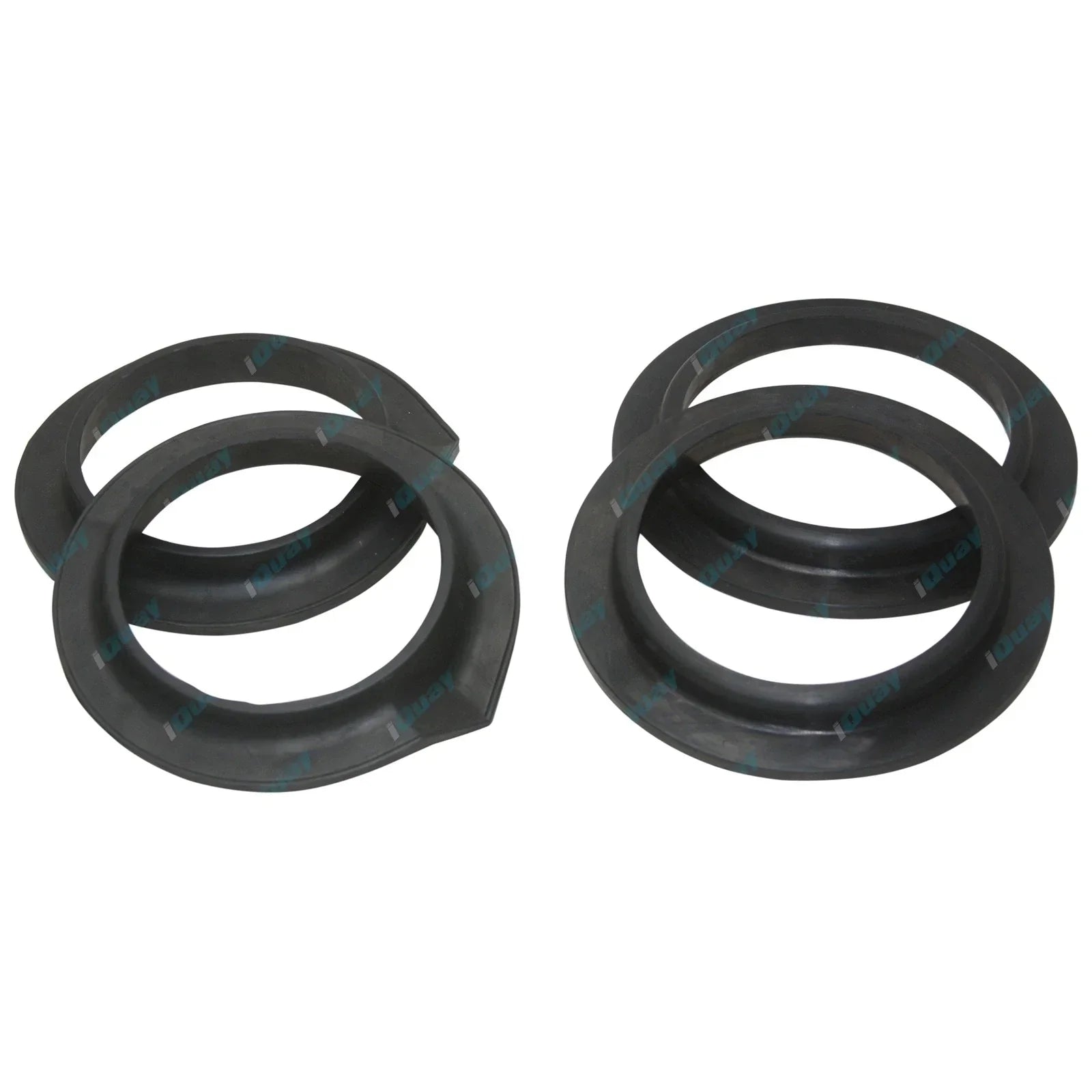 Set Front+Rear Rubber Coil Spring Seat Insulators for Patrol GQ Y60 GU Y61 GR