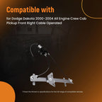 Electric Window Regulator Front Right for Dodge Durango (1998–2003) 741648