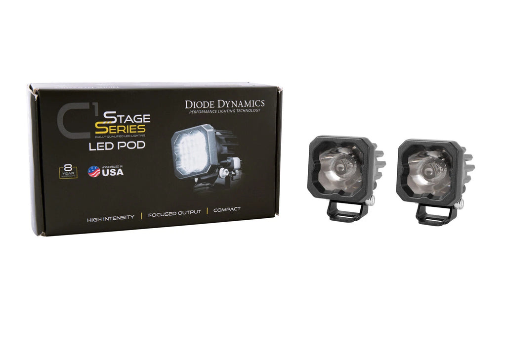LED Pod Light SSC1 Pro Standard White Pair for Toyota Tacoma (2016–2023)
