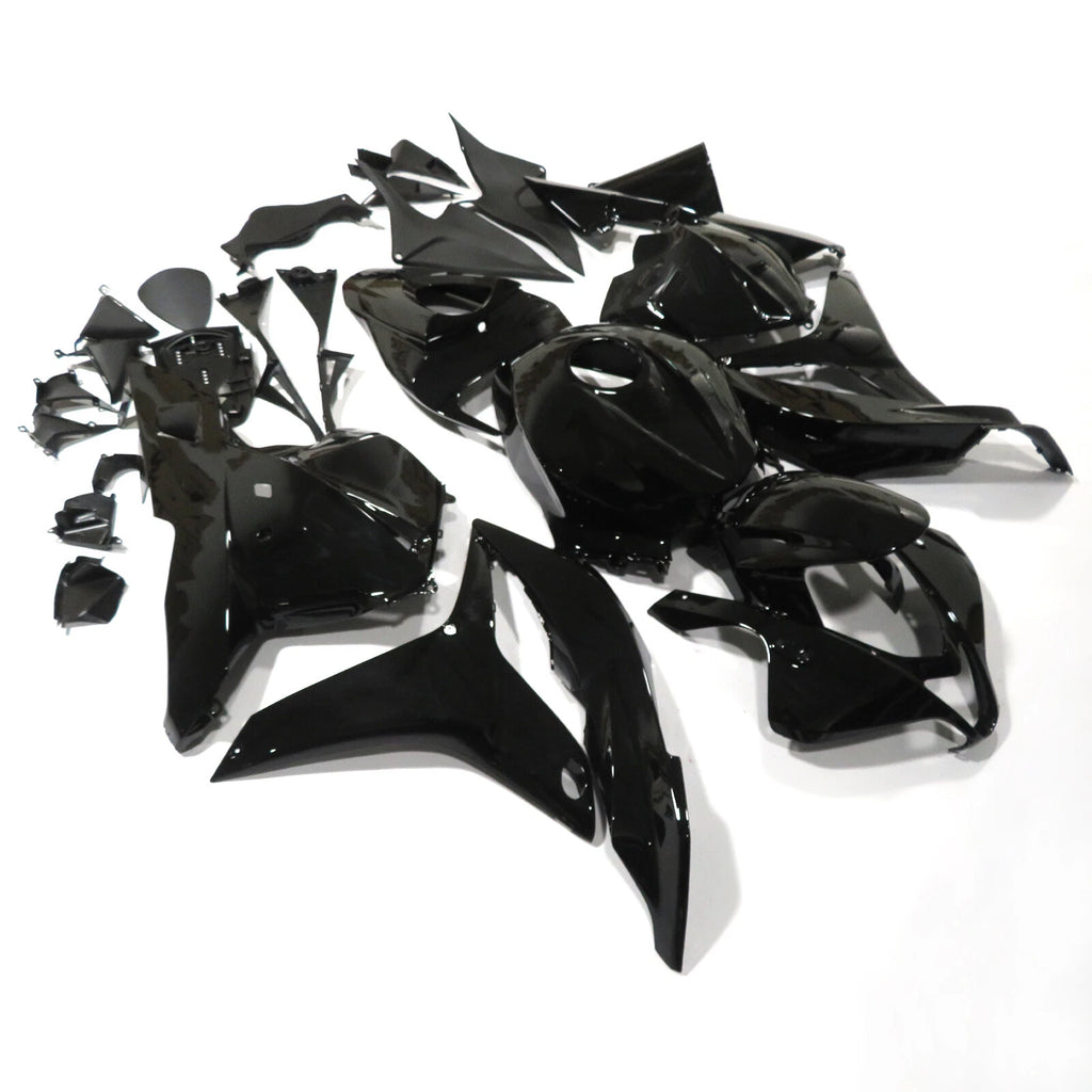 Fairing Kit for Honda CBR 600 RR (2009–2012) - Glossy Black ABS Bodywork