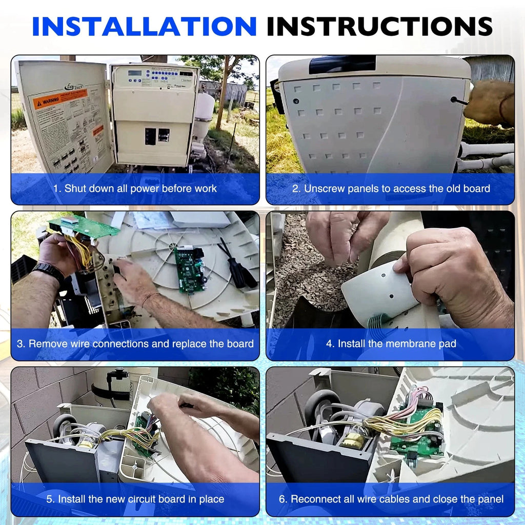 Control Board Kit for Mastertemp Pool Heater (200)