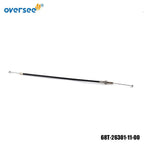 Throttle Cable for Yamaha Outboard 4T F 6-8-9.9HP (2001–2012) 68T-26301-11-00