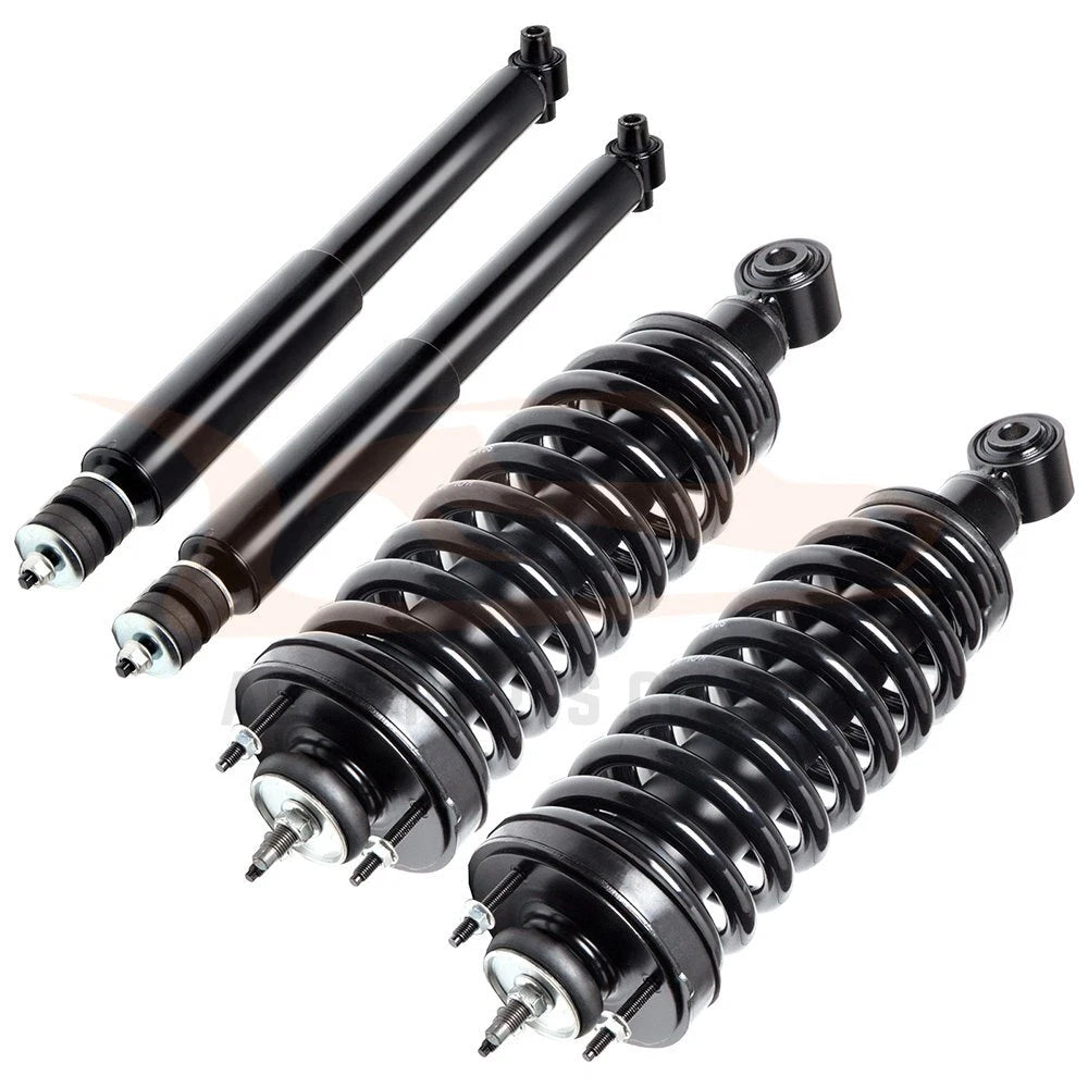 Set of 4 Complete Struts with Springs for Ford Crown Victoria (2003–2011)