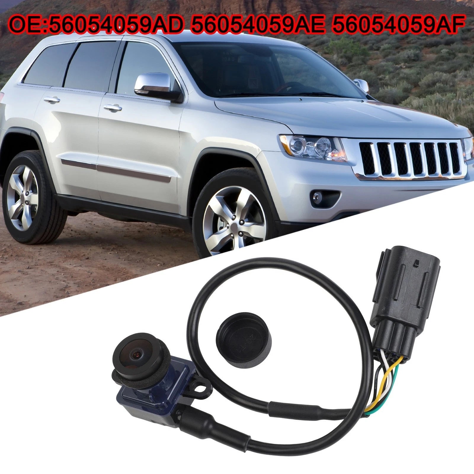 Rear View Camera for Jeep Grand Cherokee, Durango (2011–2019) 56054059AD