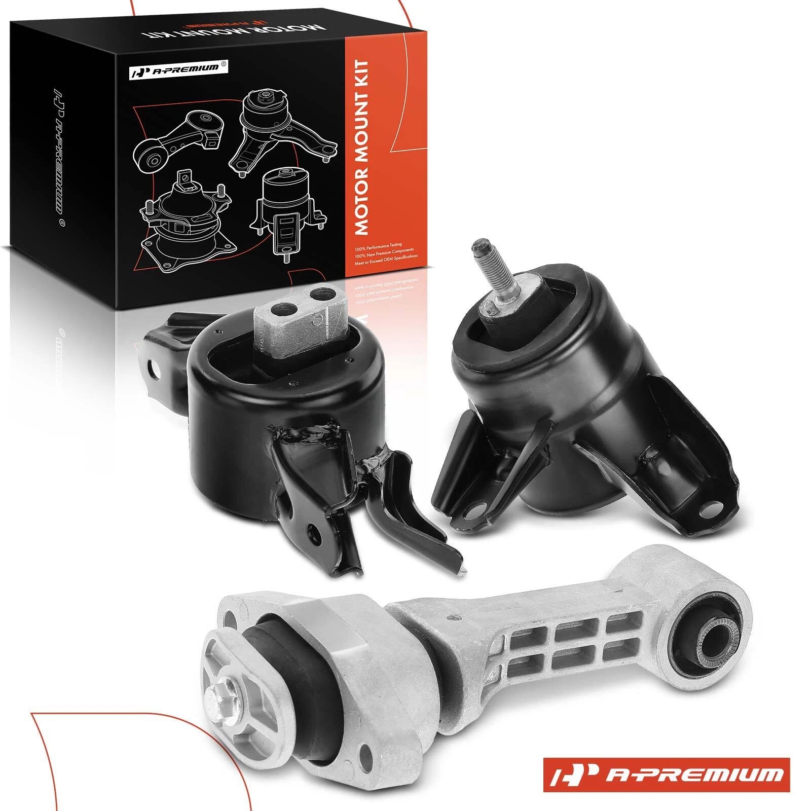 3X Engine Motor & Trans Mount for Hyundai Elantra (2011–2016)
