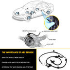 Wheel Speed Sensor for Toyota Yaris (2009–2011) & Scion xD (2009–2014)