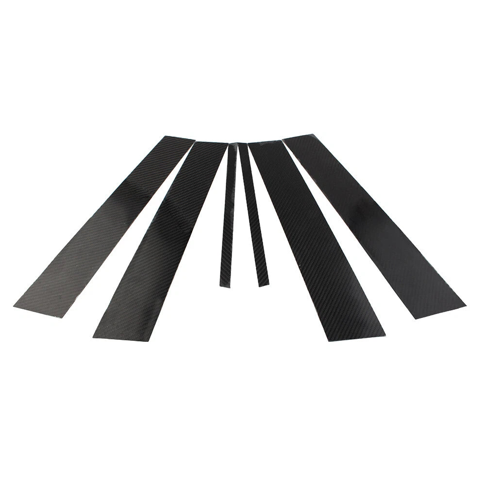 Set of 6 B Pillar Post Cover Trim for Alfa Romeo Giulia (2017–2021)