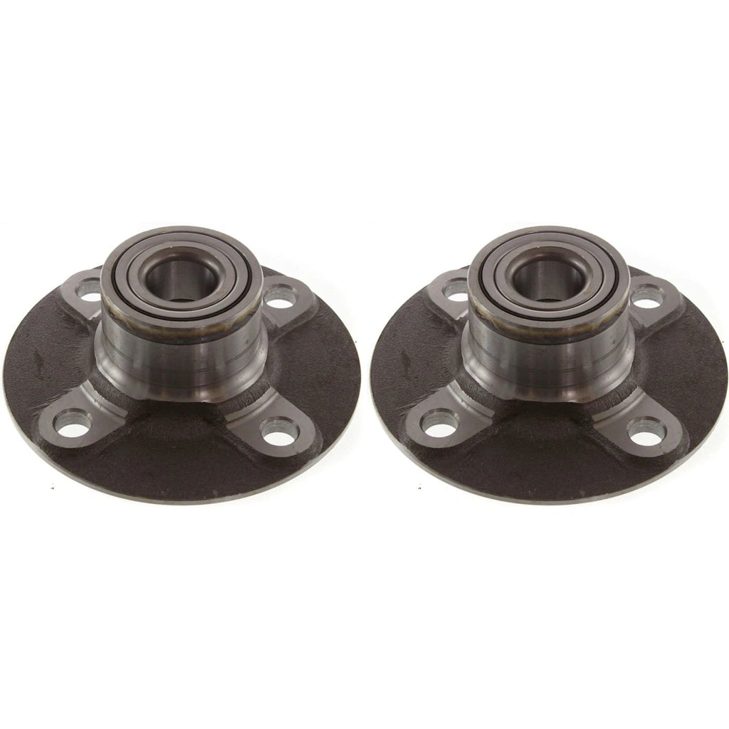 Set of 2 Wheel Hubs for Nissan Sentra (2000–2006) Rear 4 Lug with Bearing