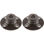Set of 2 Wheel Hubs for Nissan Sentra (2000–2006) Rear 4 Lug with Bearing