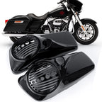 8" Speaker Lids with Tweeter Port for Harley Touring Glide FLTR FLHT (2014–2023)