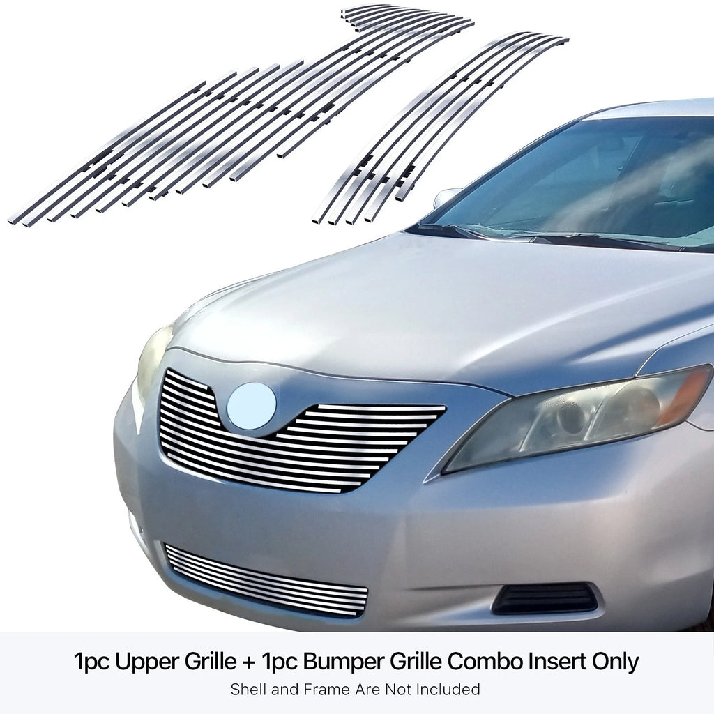 Steel Chrome Billet Grille Insert for Toyota Camry (2007-2009)