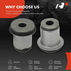 2X Front Upper Suspension Control Arm Bushing Kit for Lincoln Town Car (1990-2011)