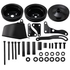 V-Belt 1/2 Groove Long Water Pump Pulley Kit for Chevy SB (1975–1975)