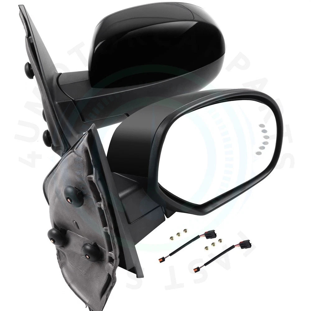 2X Tow Mirrors for GMC Chevy (2007–2013) - Power Heated with Signals & Puddle Light