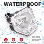 2X Headlights with Fog Lights for Jeep Liberty (2008-2012)